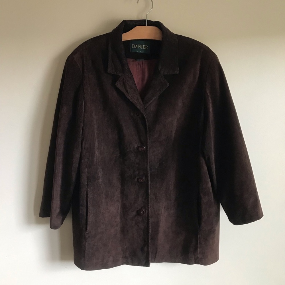 Vintage Brown Leather Jacket